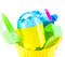 4E’s Novelty 6 Pack Set Mini Watering Cans for Kids 4.5in, Summer Toys Perfect Beach Toys for toddlers and Kids, Flower Watering Can for Indoor & Outdoor Plants, Sand toys